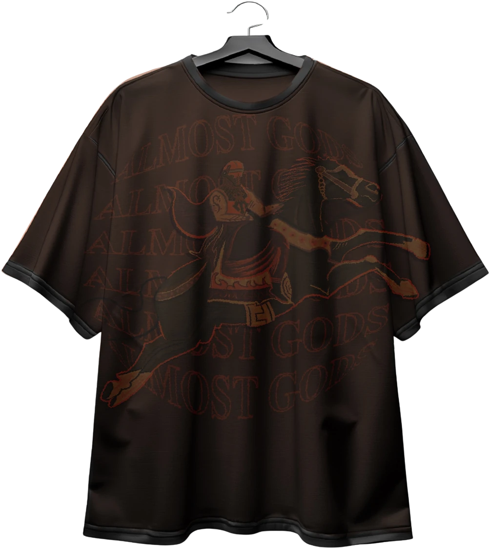 Brown tee product plate, second take