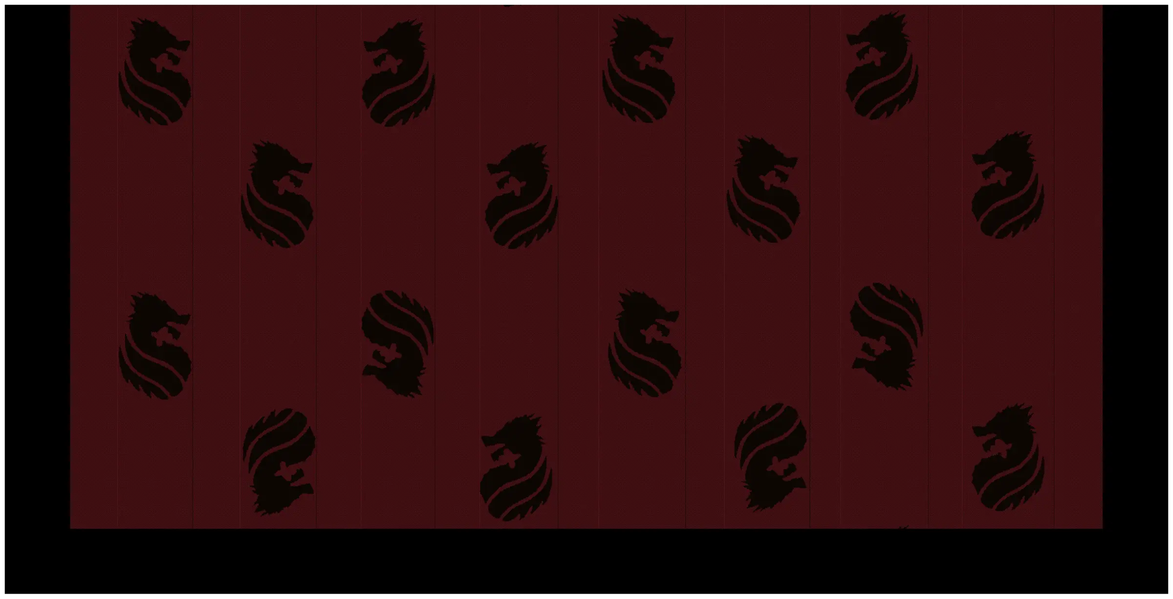 Oxblood jacquard simulation