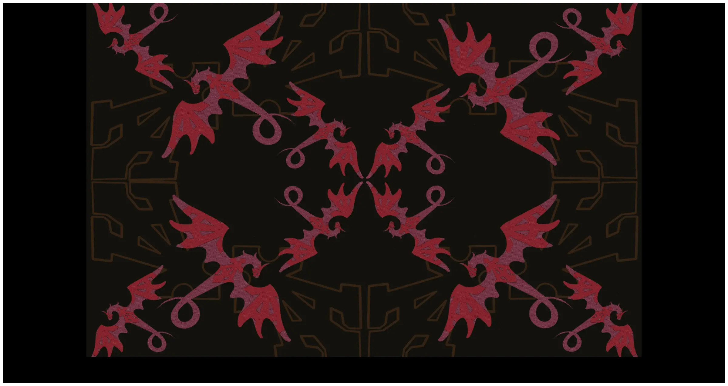 Dragon jacquard simulation
