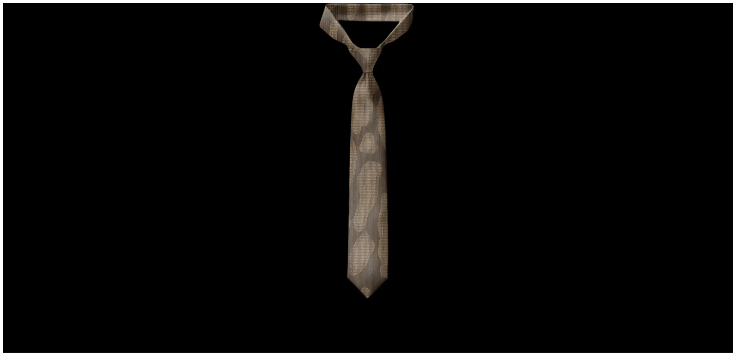 Tie garment plate