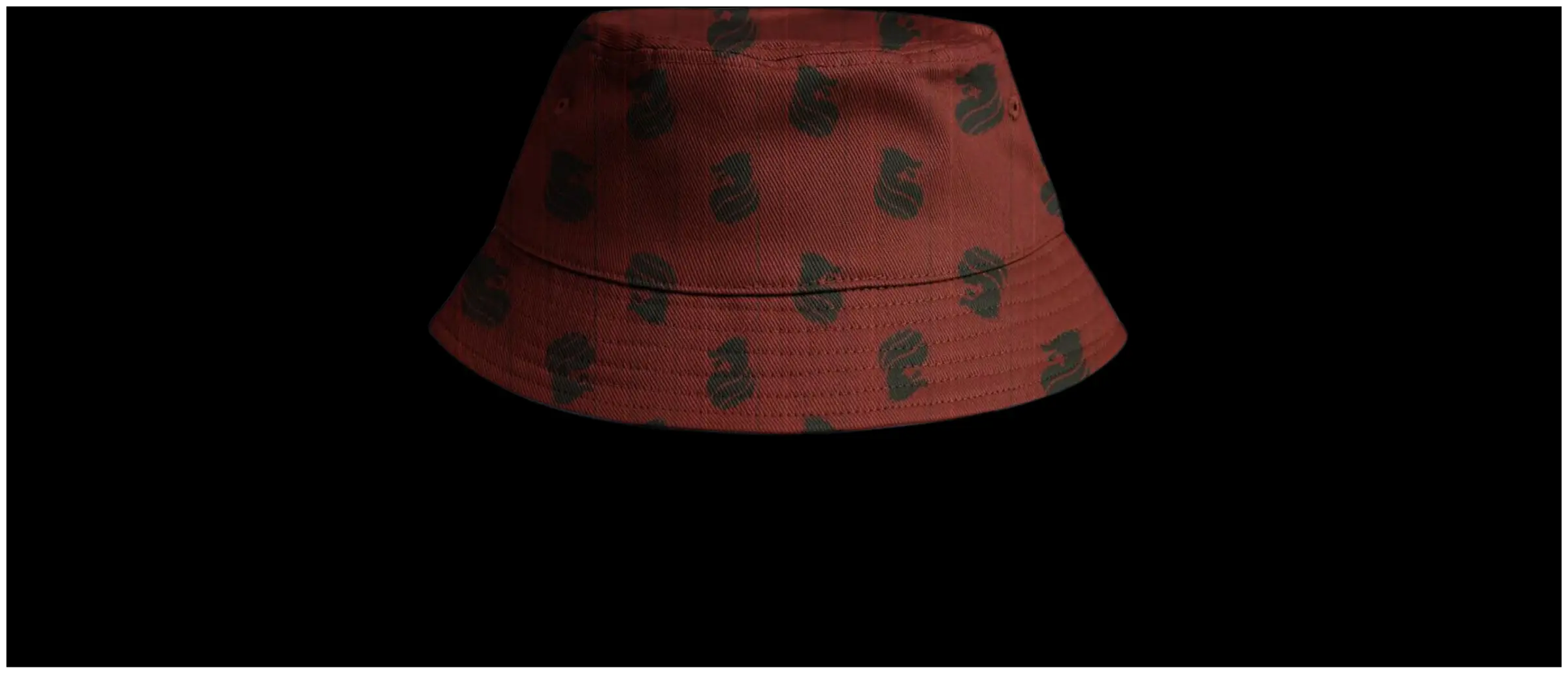 Bucket hat garment plate